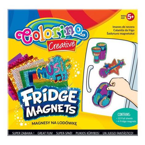 Zestaw kreatywny Colorino Creative Magnesy na lodówkę